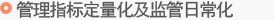 管理指标定量化及监管日常化