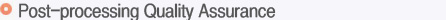 Post-processing Quality Assurance